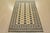 Tribal Bokhara Rug 5’2” X 7’8” Beige Wool Tribal Hand-Knotted Oriental Carpet For Sale - Image 3 of 12