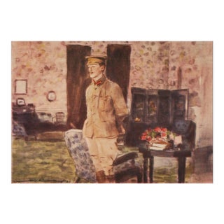 1901 After Mortimer Menpes "Duke of Marlborough Cousin of Winston Churchill", Original Period Print For Sale