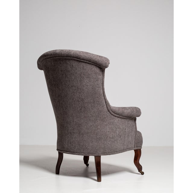 Napoleon III Upholstered Armchair, Second Empire Style, France, Circa 1880 For Sale - Image 13 of 16