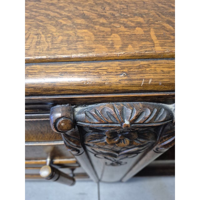 Wood 1920s French Art Deco Sideboard For Sale - Image 7 of 18