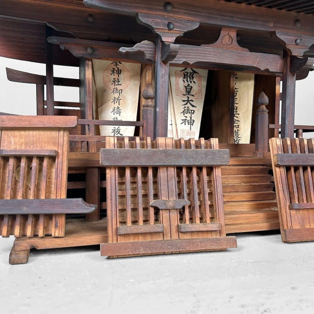 Meiji-Era Kamidana Japanese Shinto Shrine, 1890s For Sale - Image 6 of 18