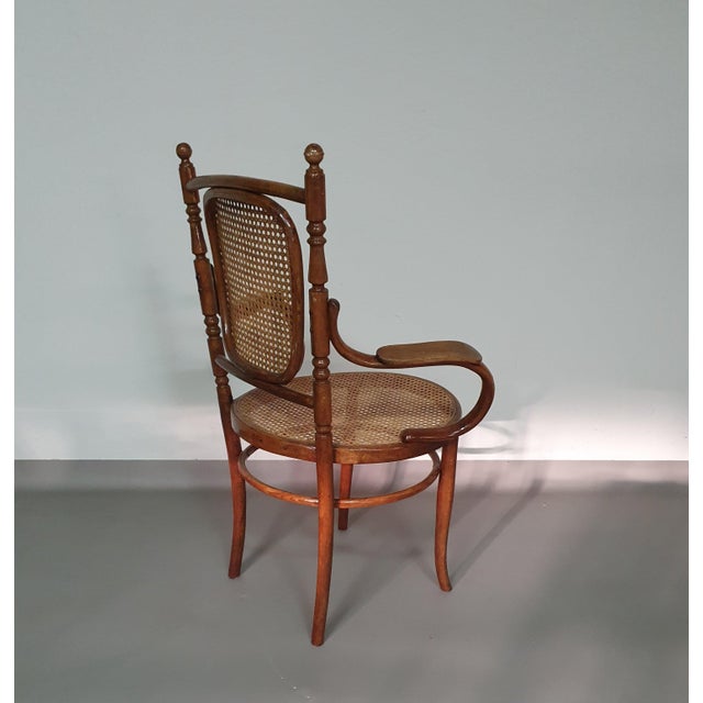 Wood Chair by Josef Hoffmann for Mundus, Vienna, Austria, 1900s For Sale - Image 7 of 18