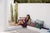 Contemporary Palais Outdoor Cushion Michelle Emerald & Ice, 20x12 Inch For Sale - Image 3 of 9
