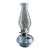 Vintage Mid-Century 1960s Chamber Style Oil Lamp Hurricane Lamp For Sale