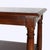 Vintage Classical Oak Long Table With Roman Column-Form Legs & Shelf C1940 For Sale - Image 12 of 18