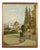 Leonardo Stroppa, Landscape Composition. Oil on Masonite, Framed For Sale