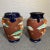 Vintage Pair of Japanese Satsuma Morriage Decorated Vases For Sale - Image 4 of 8