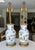Chinese Pair 19th Century Chinese Marbro Famille Rose Porcelain Table Lamps For Sale - Image 3 of 18