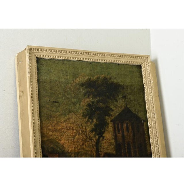 French 19th Century Trumeau Mirror For Sale - Image 9 of 11