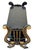 Black 19th Century Ebonised and Parcel Gilded Étagère, 1880 For Sale - Image 8 of 13