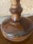 Charming Carved Wood Turned Lamp For Sale - Image 9 of 10