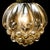 1960s Amber Bubble Glass Pendant Light by Helena Tynell for Limburg, Germany, 1960s For Sale - Image 5 of 8
