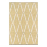 Erin Gates by Momeni River Beacon Citron Indoor/Outdoor Hand Woven Area Rug - 3'6" X 5'6" For Sale
