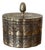 Vintage Silverplate Lidded Box With Pineapple Finial For Sale