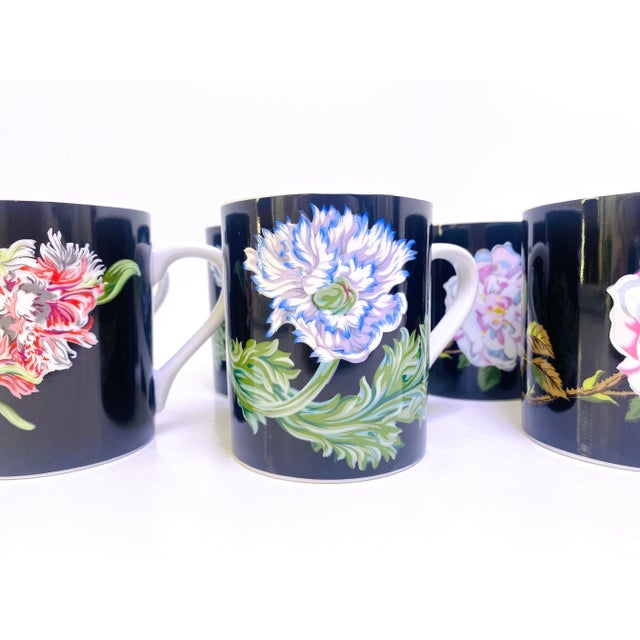 全8枚Tiffany&Co.ティファニー Mrs.Delany'sFlowers Mrs. Delaney's Flowers Mugs by Tiffany & Co. Set of 8 | Chairish