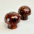 Stone 1970s Vintage Minimalism Italian Marble Mushroom Salt & Pepper Shakers - A Pair, Thanksgiving For Sale - Image 7 of 12
