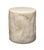 Cedar Side Table, Marbled Cream For Sale