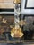 Metal 1960s Lucite and Brass Twisted Candlestick Holder For Sale - Image 7 of 7