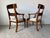 Vintage Neoclassical George Jacob-Style Carved Wood Armchairs – A Pair For Sale - Image 4 of 16