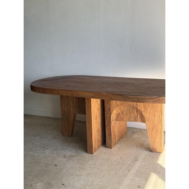 Large Mango Wooden Table For Sale - Image 5 of 18