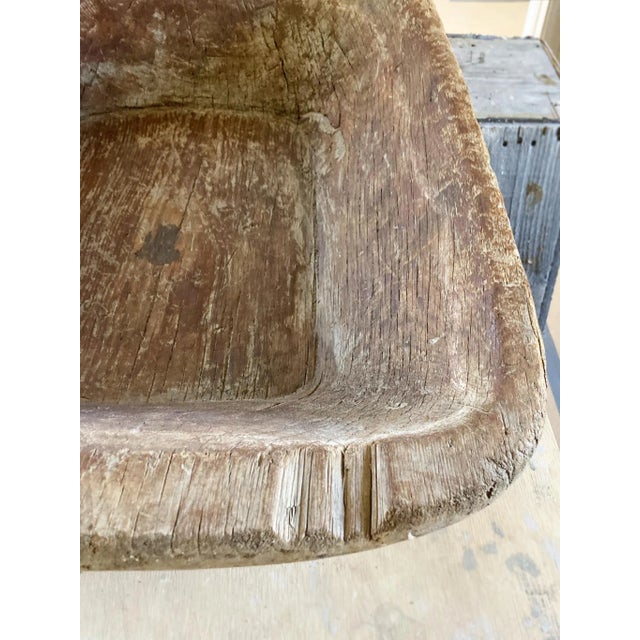 Yellow 19th Century Wooden Trencher For Sale - Image 8 of 13
