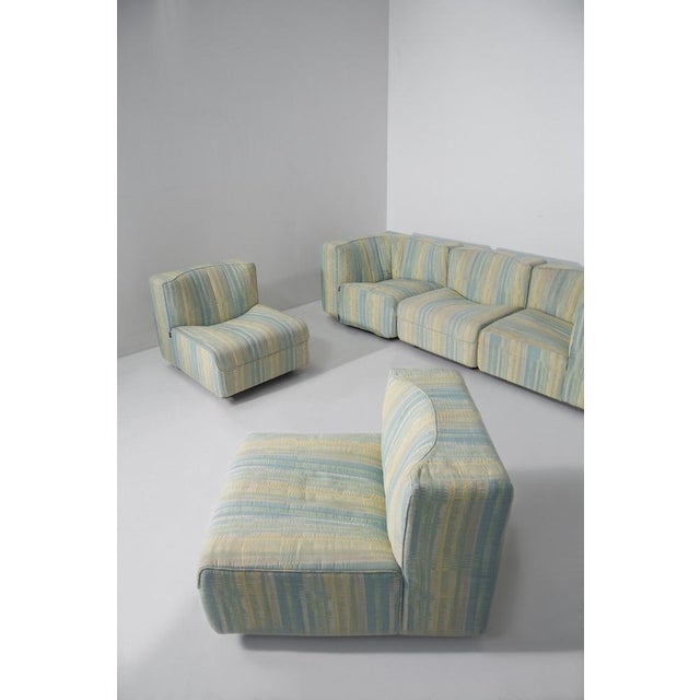Novemila 9000 Mod. Modular Sofa by Tito Agnoli for Arflex, 1969, Set of 5 For Sale - Image 9 of 16