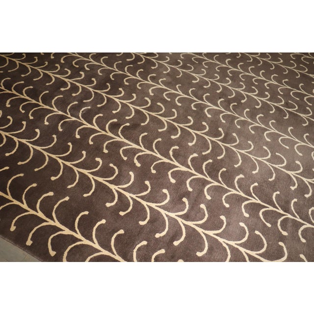 Early 21st Century Oversize Tibetan Vine Motif Rug no. j5179 For Sale - Image 5 of 13