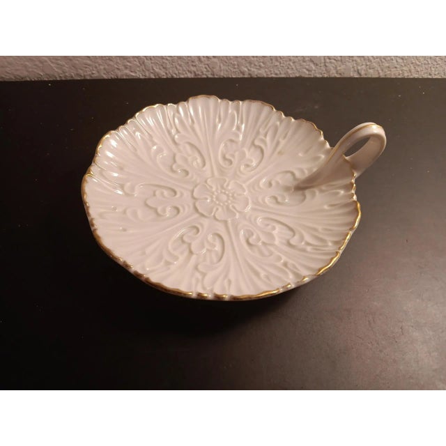 Vintage Lenox Usa Fine Porcelain Nappy Dish For Sale - Image 4 of 6