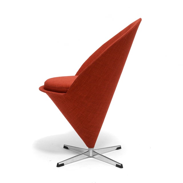 Mid 20th Century Verner Panton Cone Chair For Sale - Image 5 of 8