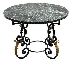 Neoclassical French Revival Coffee Table in the style of Hollywood Regency, 1970s