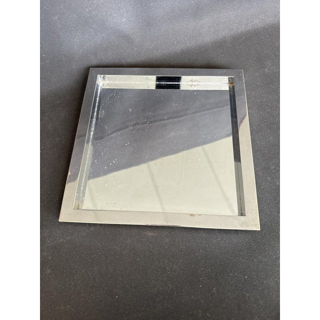 Chrome Bronze Pocket Tray by Jean Claude Mahey For Sale - Image 6 of 8