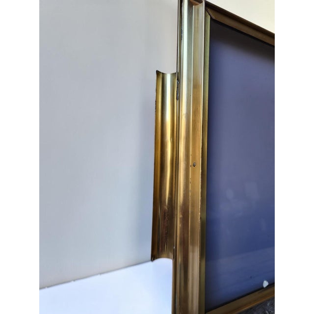 Hollywood Regency Brass Tray, 1960s For Sale - Image 6 of 8