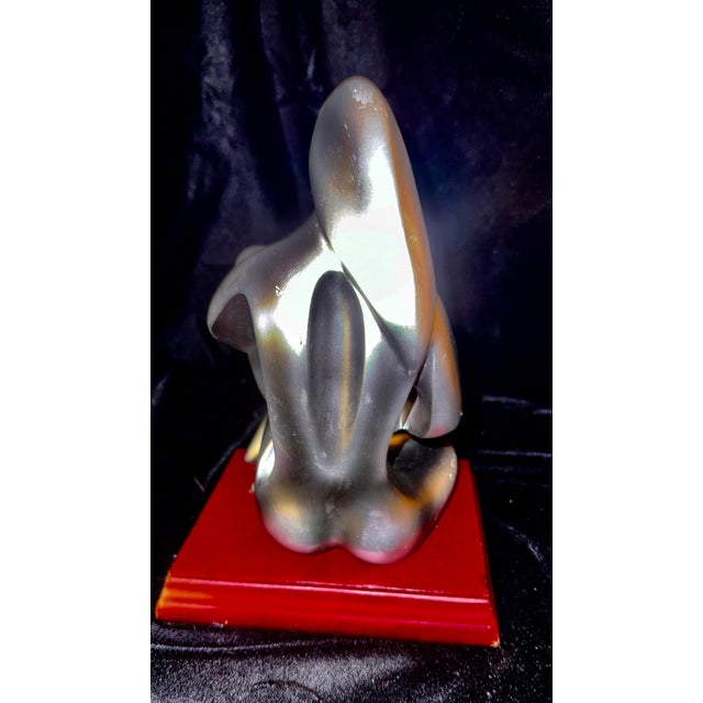 Mid 20th Century Herco Mother and Child Statue For Sale - Image 6 of 12