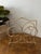 Hollywood Regency 1930s Hollywood Regency Brass Magazine Rack For Sale - Image 3 of 7