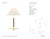 Ray Booth by Visual Comfort Signature Amaya 28" Table Lamp in Antique-Burnished Brass and Walnut with Linen Shade...