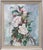 Original oil on canvas – “flower still life” by m. Hellberg – vintage & framed – 70 × 60 cm (27.6" × 23.6") a...