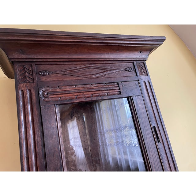 Oak Display Case, 1920s For Sale - Image 6 of 18