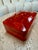 Wood Vintage Italian Red Lacquered Decorative Box For Sale - Image 7 of 9