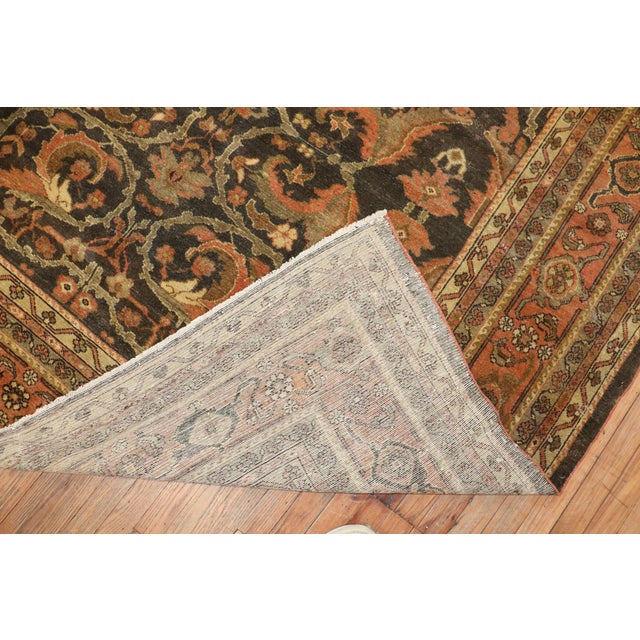 Early 20th Century Antique Persian Malayer Rug For Sale - Image 5 of 18