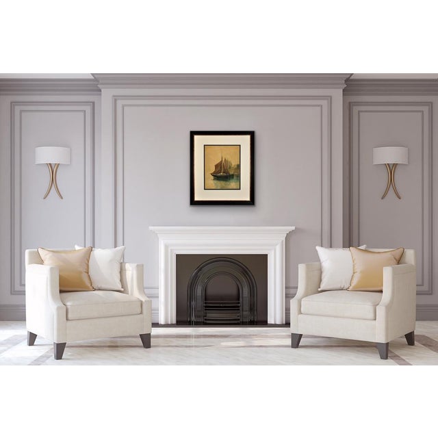 Richard Harry Carter, West Country Trawling Luggers, 1904, Watercolour, Framed For Sale - Image 17 of 18