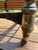 Metal Antique Mixed-Metal Twin Bed Frame With Brass Accents For Sale - Image 7 of 16