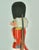 Wood German Nutcracker with Red Jacket, 1960s For Sale - Image 7 of 10