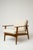 1990s MCM Lounge Chair in Boucle Pearl Fabric For Sale - Image 10 of 11