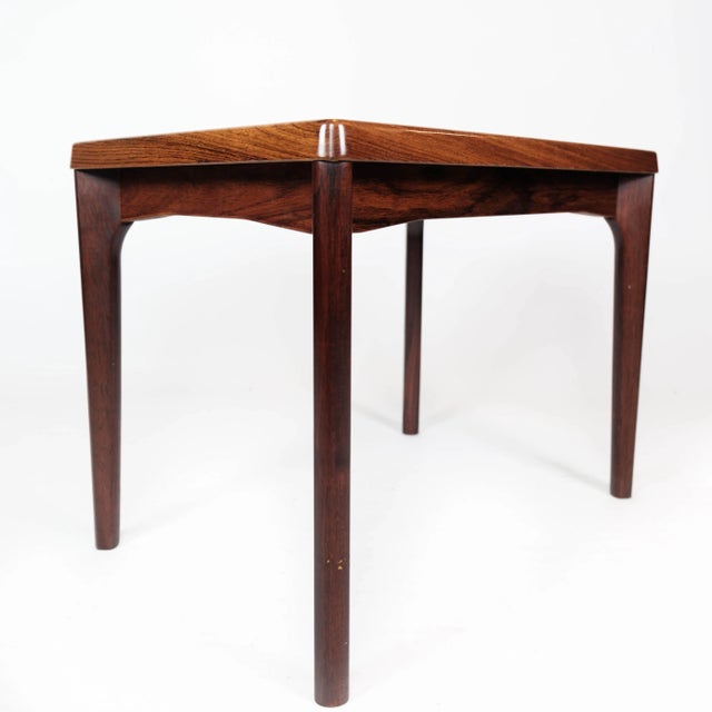 Side Table in Rosewood Designed by Henning Kjærnulf, 1960s For Sale - Image 4 of 9