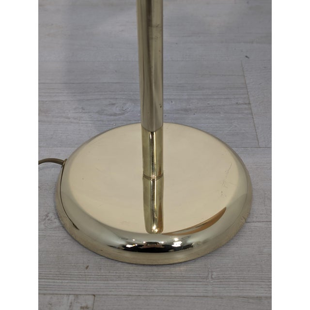 Hollywood Regency Brass Table Lamp For Sale - Image 12 of 14