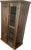 Antique Hand-Carved Wood Wardrobe with Carved Doors and Iron Grille, Bali, Indonesia, 1920s For Sale - Image 15 of 18