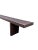 Not Yet Made - Made To Order Sculptural Teak Wood Bench Modern Organic, Stunning Textures, Espresso Finish For Sale - Image 5 of 9