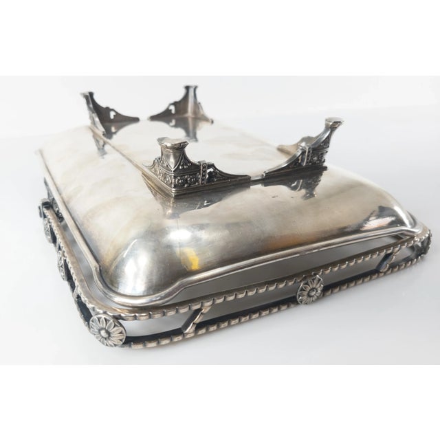 19th Century Aesthetic Silver Plate Bread Basket by Rogers & Bro For Sale - Image 12 of 13