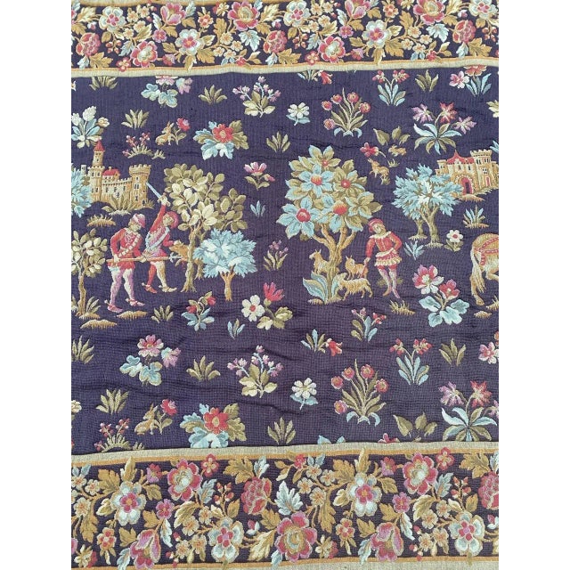 Vintage French Jaquar Tapestry For Sale - Image 17 of 18