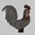 Salvaged Antique 19th Century Rooster Sheet Metal Weathervane Topper For Sale In New York - Image 6 of 6